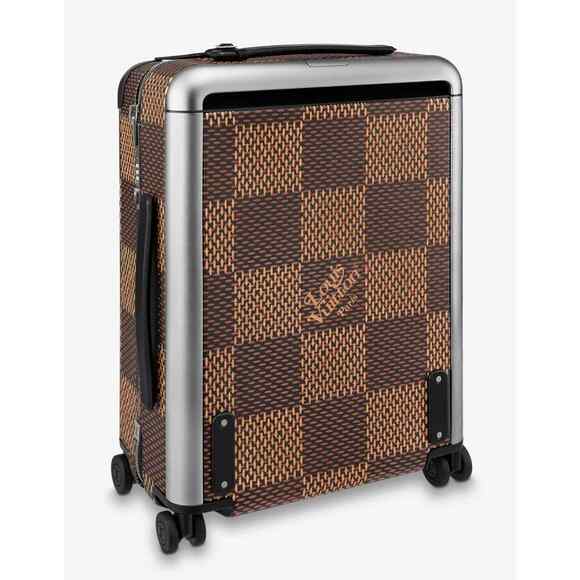 Louis Vuitton Horizon 55 Nigo LV Made Cabin Rolling Luggage Damier Travel Bag - Picture 7 of 12
